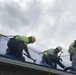 USACE Contractor Installs Blue Roof