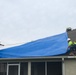 USACE Contractor Installs Blue Roof