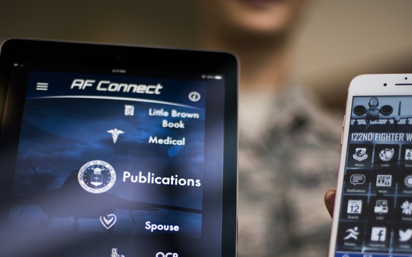 122nd FW Blacksnakes test new AF Connect app