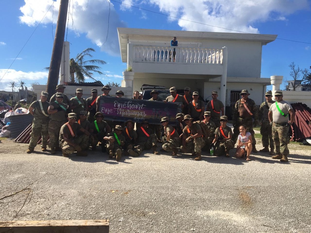 One heart- One Marianas: Soldiers of CNMI join recovery efforts
