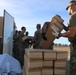 Soldiers prepare for building tent city at Davis-Monthan, AFB