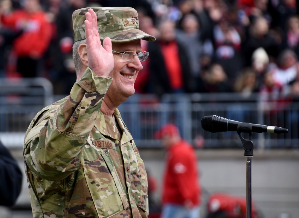 Ohio State University Honors Military Personnel for Veterans Day