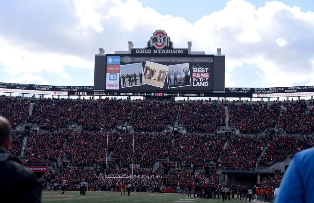 Ohio State University Honors Military Personnel for Veterans Day