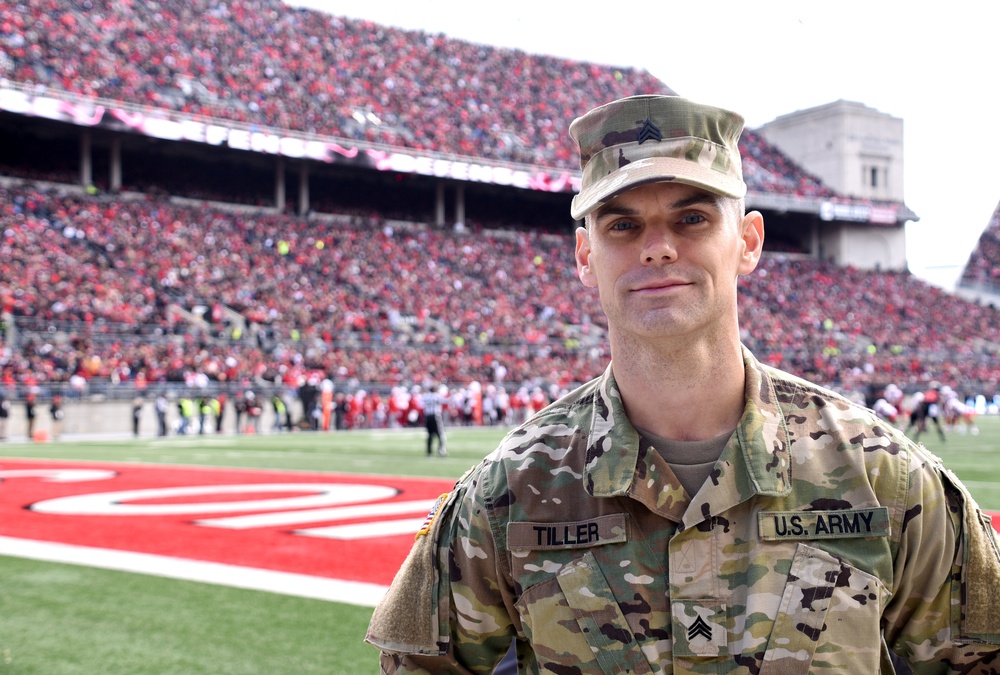 Ohio State University Honors Military Personnel for Veterans Day