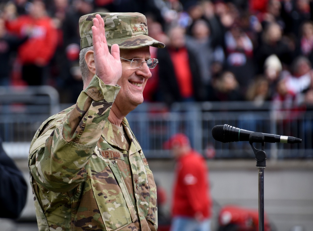 Ohio State University Honors Military Personnel for Veterans Day