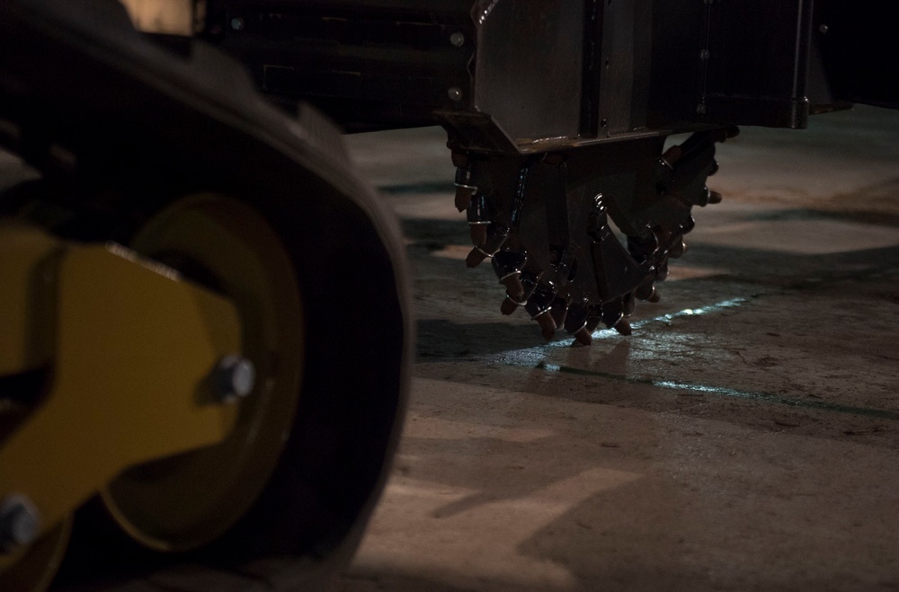 374 CES Train on Rapid Airfield Damage Repair
