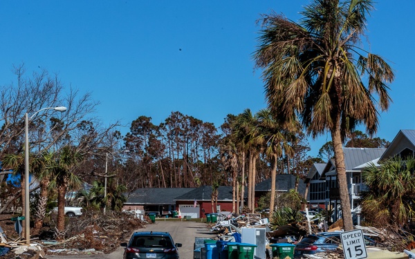 Debris Line The Street