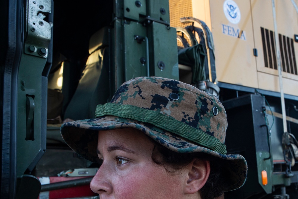 31st MEU, CLB-31 provide muscle for FEMA-directed relief efforts on Tinian