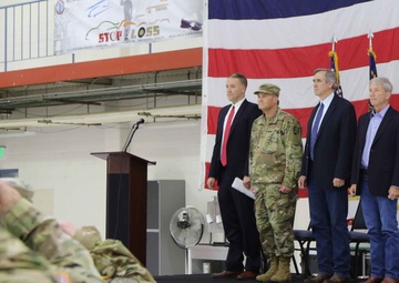 Oregon Army National Guard Soldiers Return From Middle East Deployment