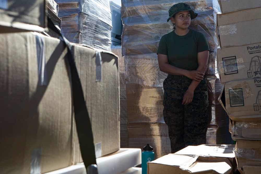 31st MEU, CLB-31 provide muscle for FEMA-directed relief efforts on Tinian