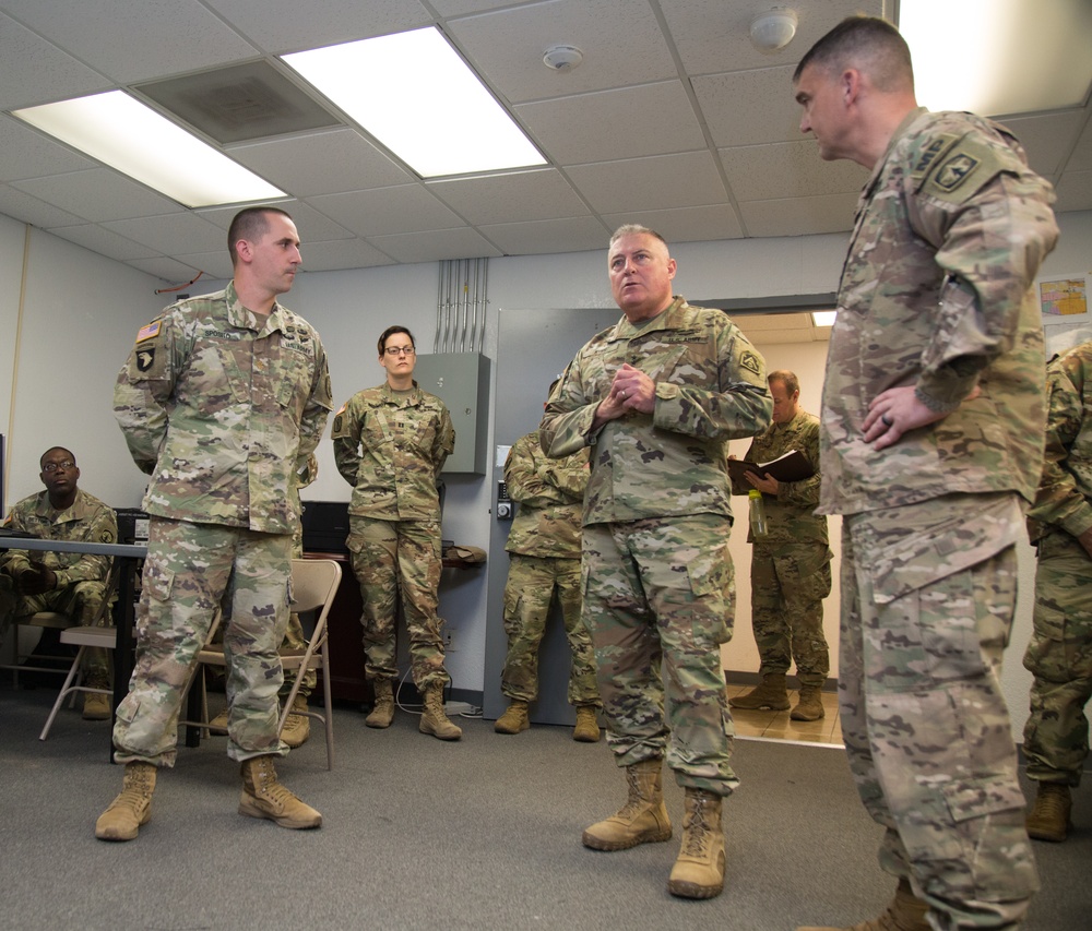 TF-51 Inspects D-M Deployment Conditions