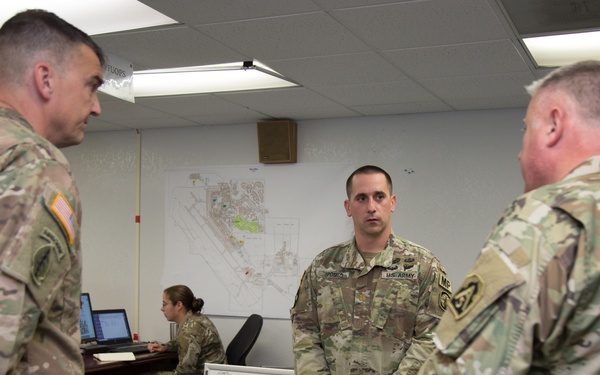 TF-51 Inspects D-M Deployment Conditions