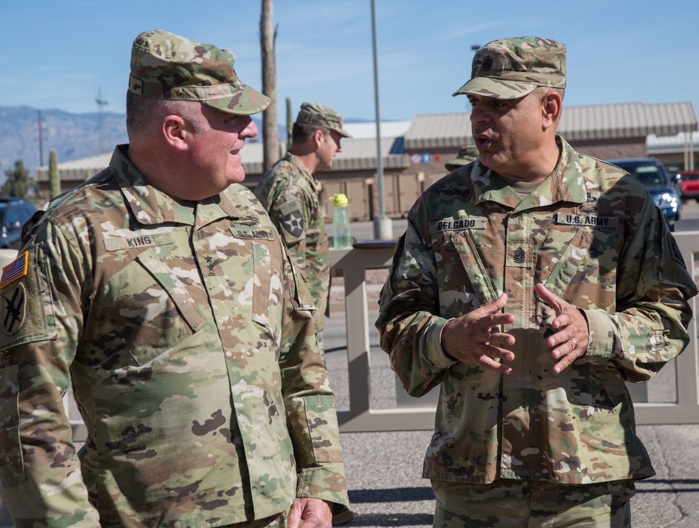 TF-51 Inspects D-M Deployment Conditions