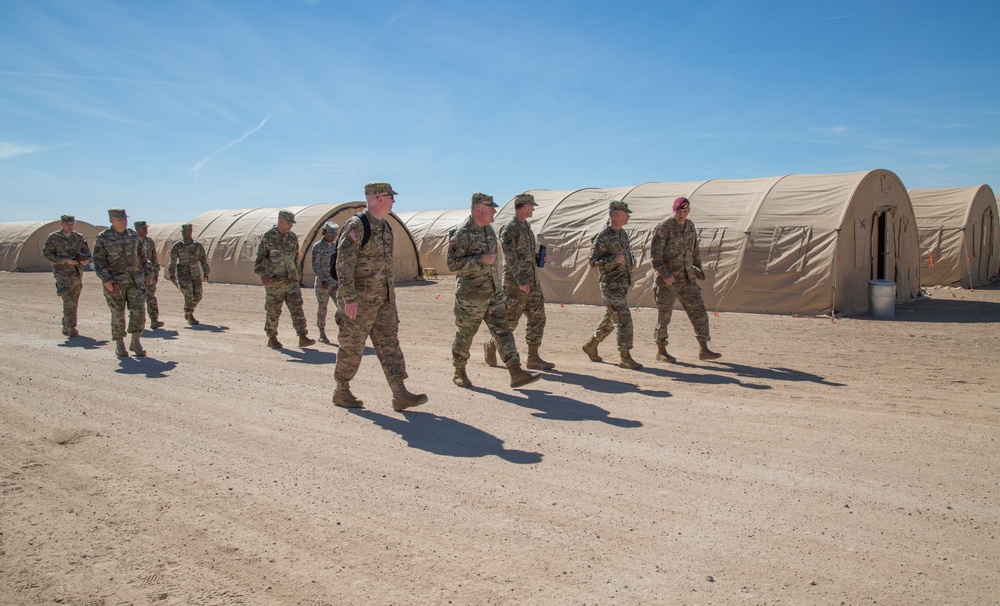 TF-51 Inspects D-M Deployment Conditions