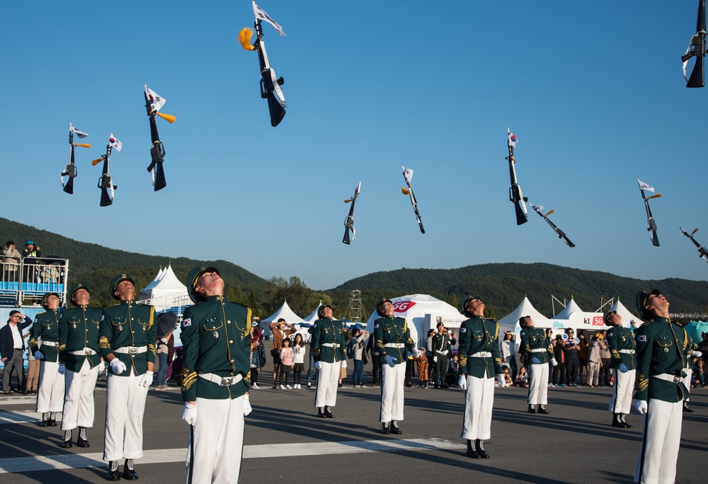 U.S. Army Soldiers and KATUSAs bring the Eighth Army experience to the Republic of Korea 16th Ground Forces Festival