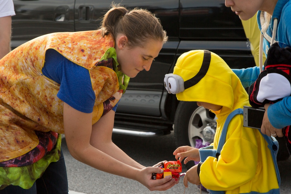 Camp Kinser hosts annual Trunk or Treat