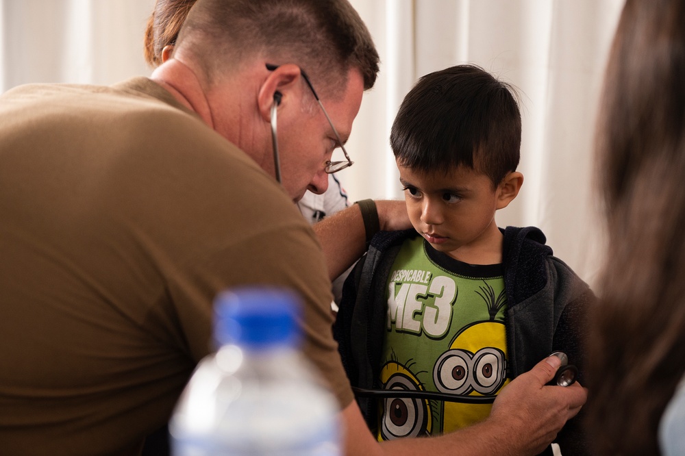 USNS Comfort Personnel Treat Patients at Land Based Medical Sites in Peru
