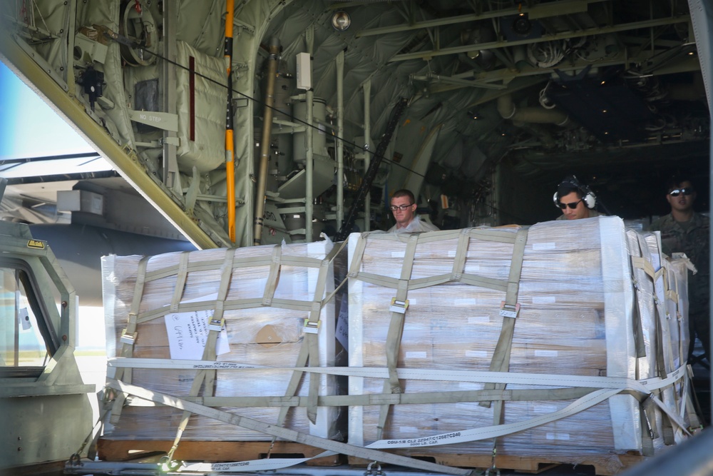 Guam Army National Guard and Red Horse Land on Saipan