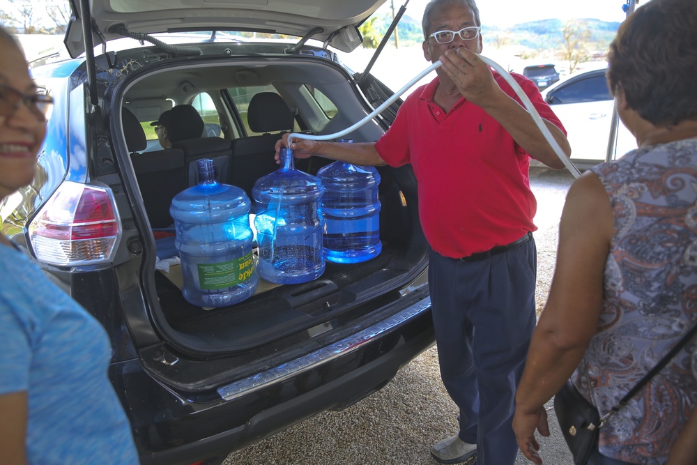 Task Force West provides clean water to Saipan