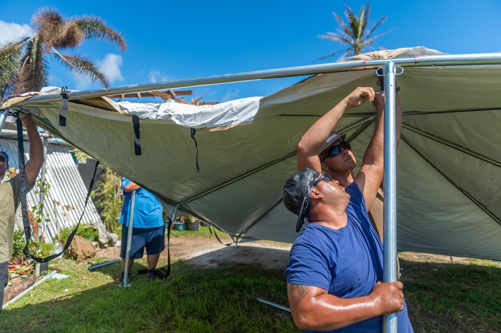 NMCB 1 Continues Recovery Effort in Tinian