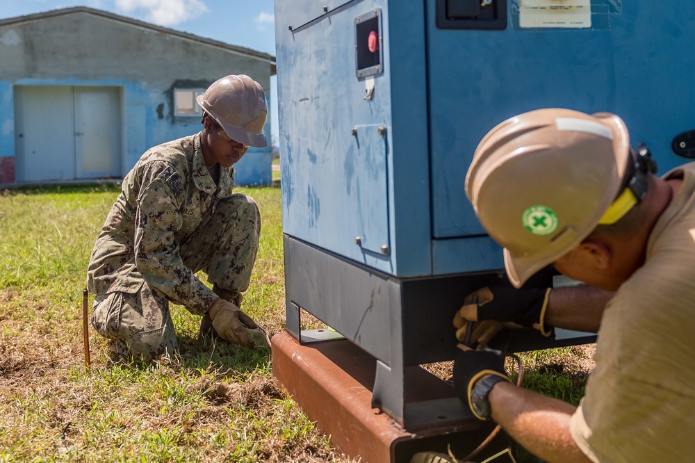 NMCB 1 Continues Recovery Effort in Tinian
