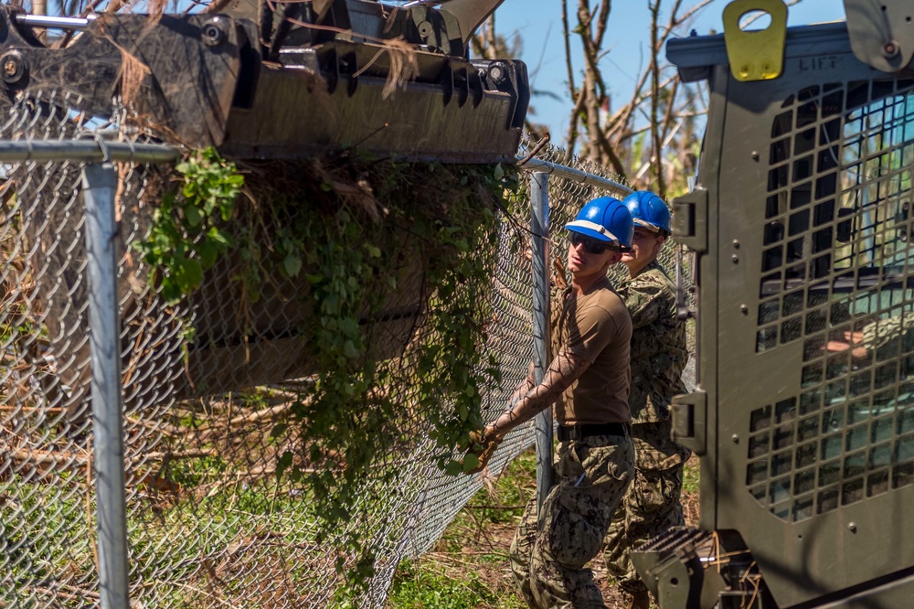 NMCB 1 Continues Recovery Effort in Tinian