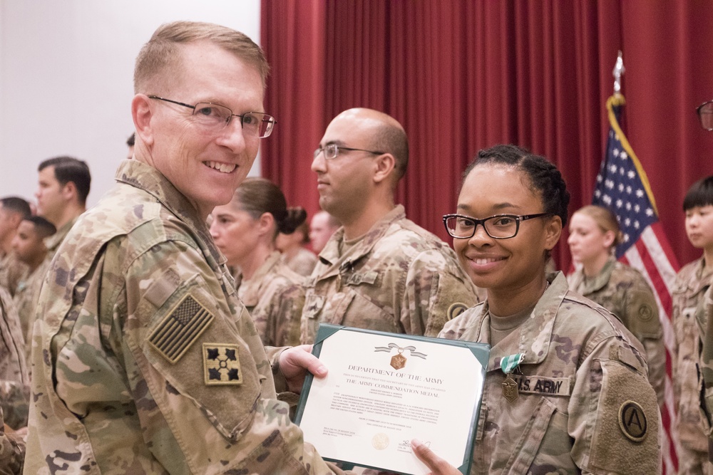 DVIDS - Images - U.S. Army Central HHC end of tour awards [Image 3 of 7]