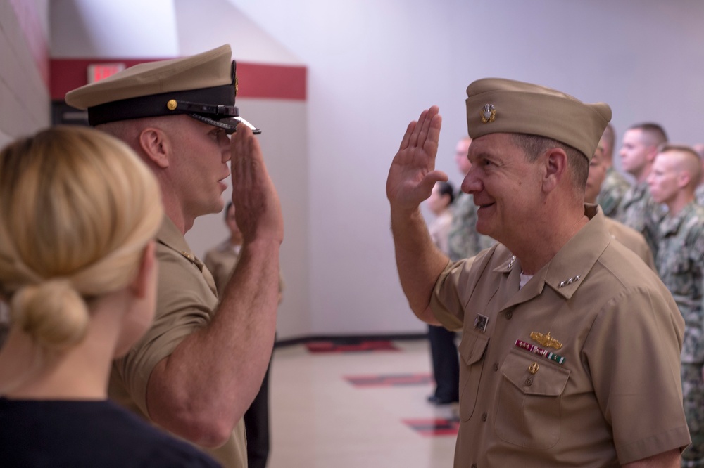 Vice Admiral Visits Local Rocky Mountain Sailors