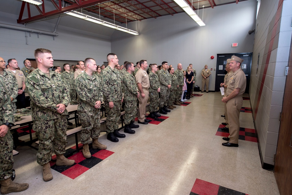 Vice Admiral Visits Local Rocky Mountain Sailors