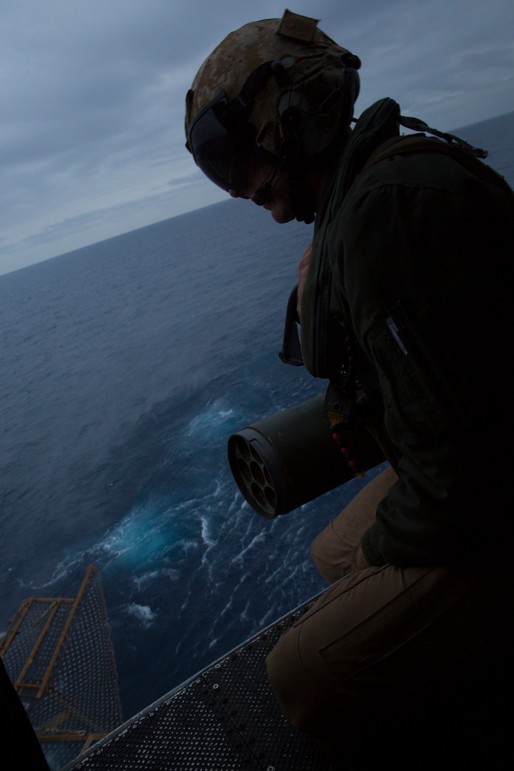 USS Anchorage Flight Operations