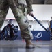 Hangar turned hockey rink: Tampa Bay Lightning, MacDill service members play hockey