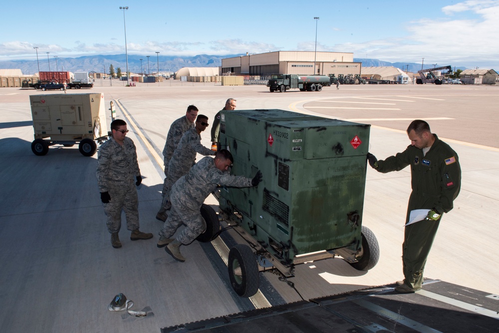 167th delivers recovery equipment to Florida