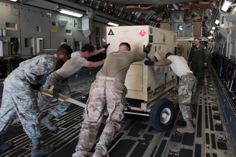 167th delivers recovery equipment to Florida