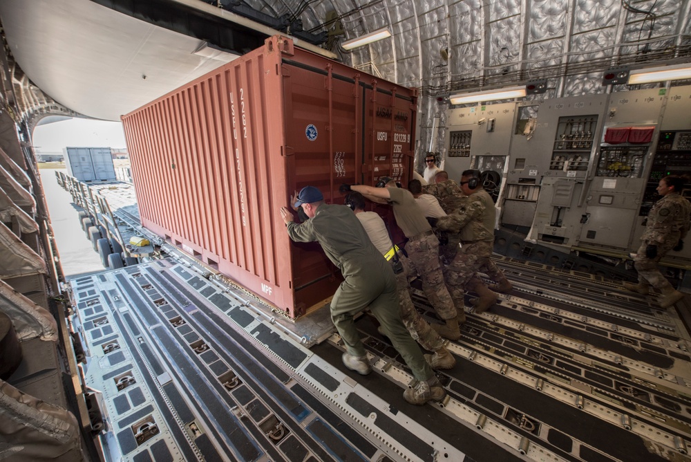 167th delivers recovery equipment to Florida