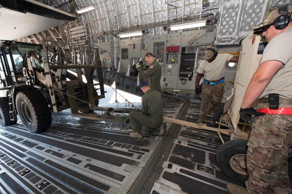 167th delivers recovery equipment to Florida