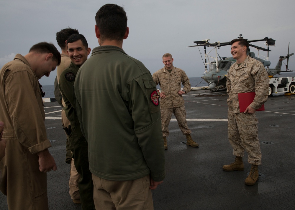 USS Anchorage Promotions