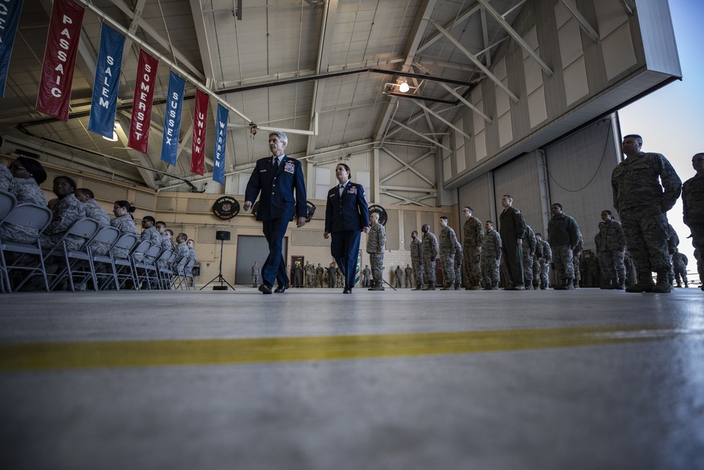Kennedy assumes command of New Jersey Air National Guard