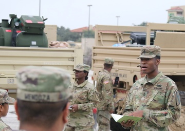 1st Cavalry Division Troopers launch convoy from Fort Sam Houston