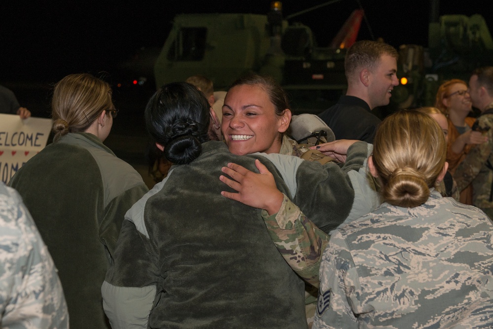 The 726th Air Control Squadron returns from deployment