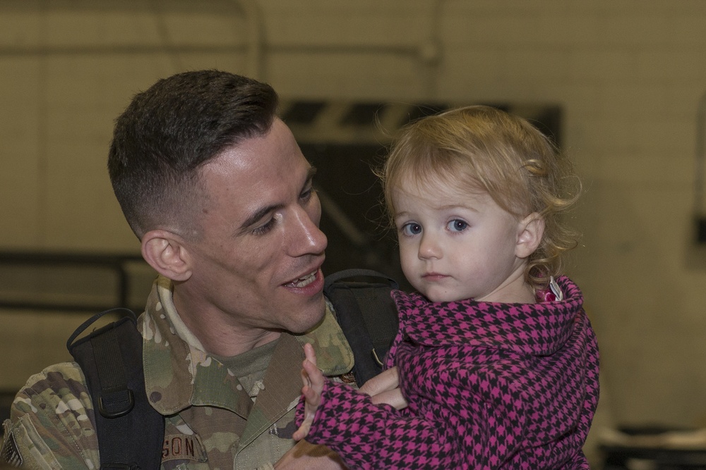 The 726th Air Control Squadron returns from deployment