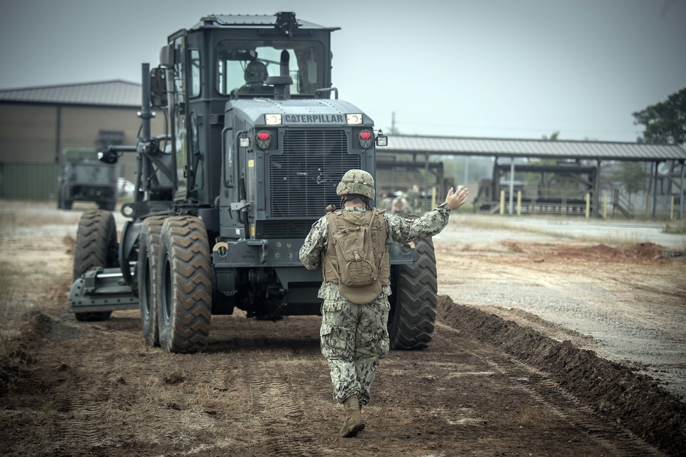 NMCB-11 Conducts Airfield Damage Repair Training