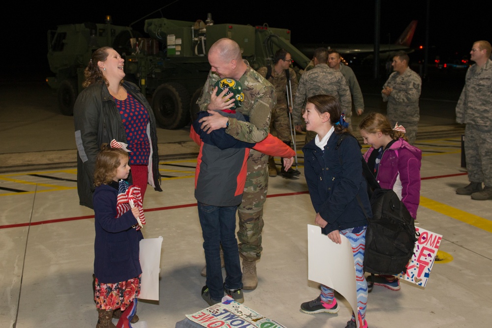 The 726th Air Control Squadron returns from deployment