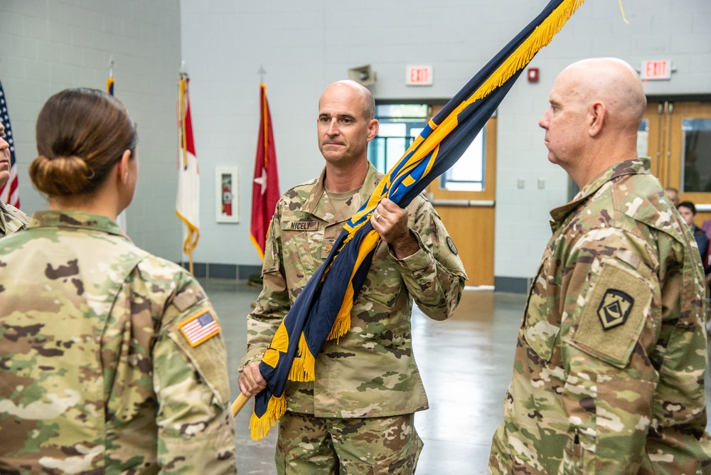 Nicely assumes command of the 772nd Aviation Troop Command