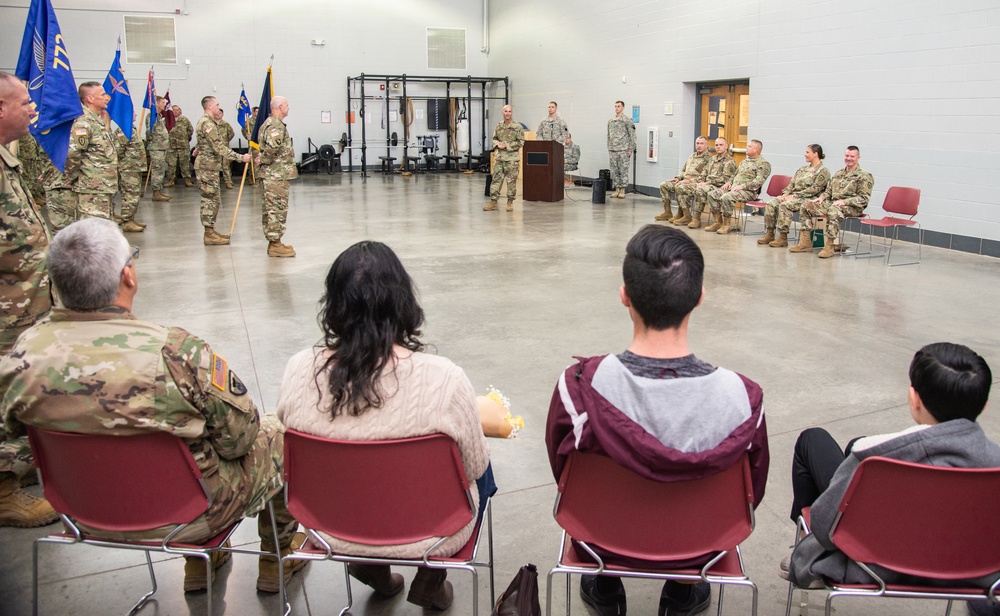 Nicely assumes command of the 772nd Aviation Troop Command