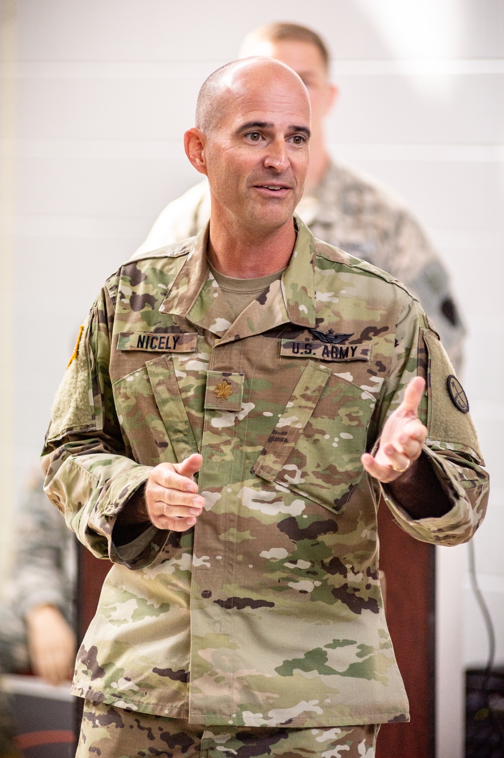 Nicely assumes command of the 772nd Aviation Troop Command