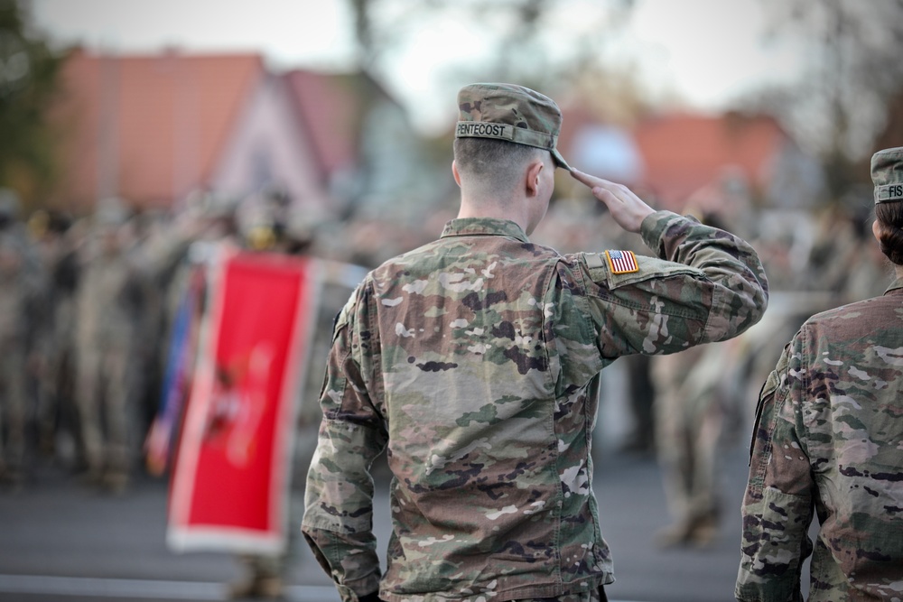 91st Brigade Engineer Battalion Bid Farewell