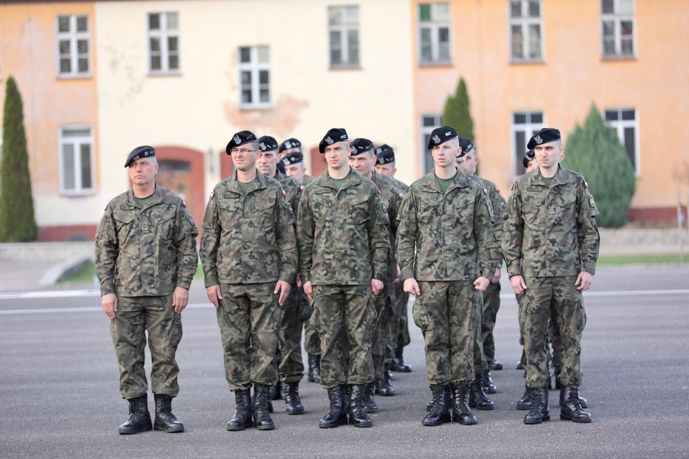 91st Brigade Engineer Battalion Bid Farewell to Poland