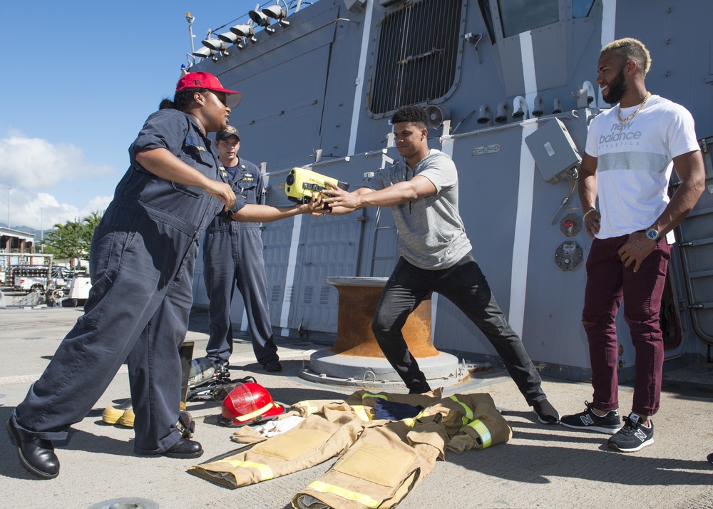 MLB Players Visit JBPHH