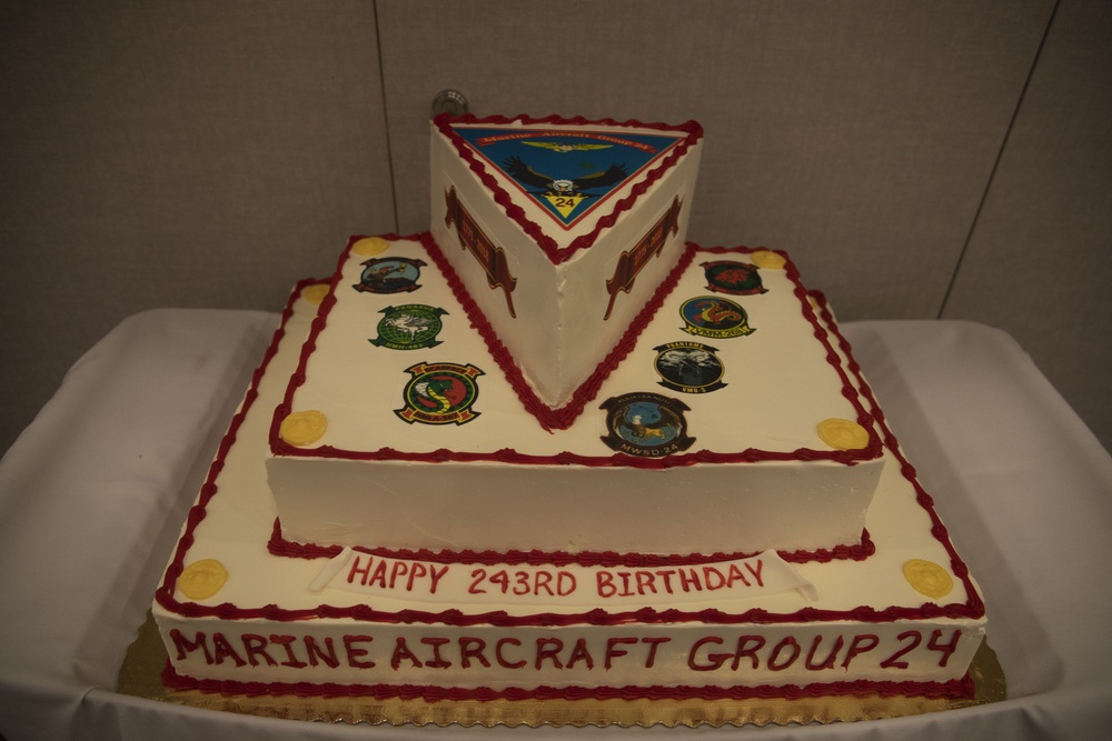 MAG-24 celebrates Marine Corps 243rd birthday