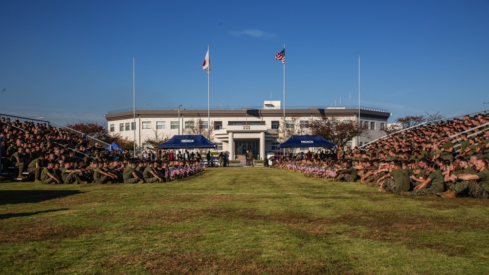 Marine Aircraft Group 12 conducts Marine Corps birthday run